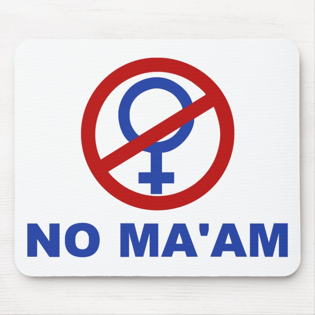 No Ma'am – Married with Children Mouse Pad (Front)