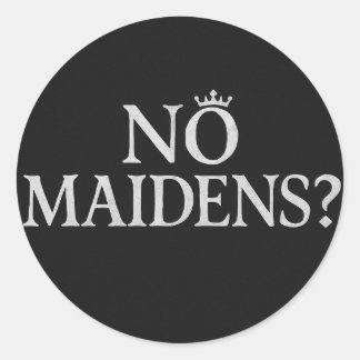 No Maidens? Meme Sticker | Dark Souls Anime Gamer 