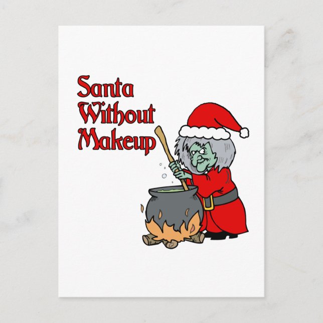 no makeup postcard (Front)