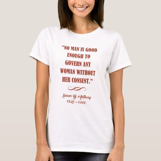 NO MAN... T-Shirt (Front)