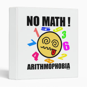 No math ! Arithmophobia Binder
