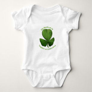 No matter how long the day, the evening comes. baby bodysuit