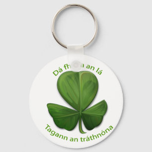 No matter how long the day, the evening comes. keychain