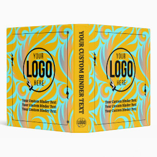 No Minimum Custom 3-Ring Binder – Personalized