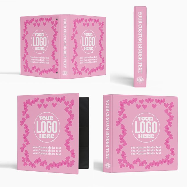 No Minimum Custom 3-Ring Binder – Personalized (No Minimum Custom 3-Ring Binder – Personalized for Business, Weddings, Teachers & More – EZD™ Rings,)