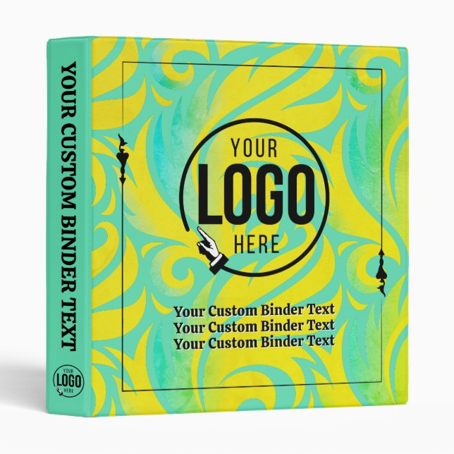 No Minimum Custom 3-Ring Binder – Personalized (Front/Spine)