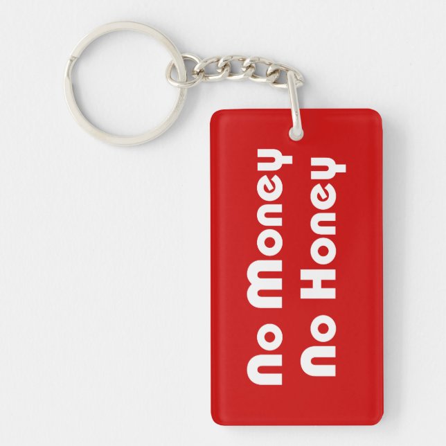 No Money No Honey Keychain (Front)