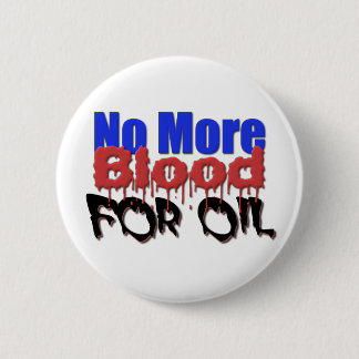 No More Blood 2 Inch Round Button