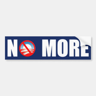 No More Bumper Sticker