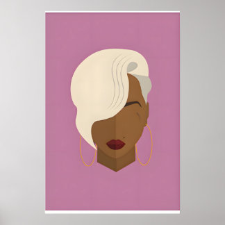 No More Drama Inspired Original Icon Design Print