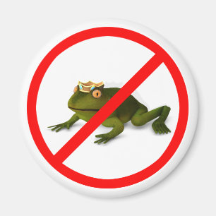 No More Frogs! Magnet