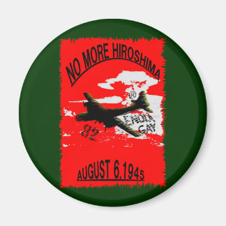 NO MORE HIROSHIMA MAGNET