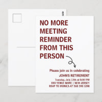 NO MORE MEETING REMINDER FROM THIS PERSON FUNNY