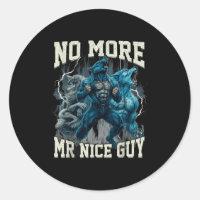 No More Mr Nice Guy Funny Alpha Wolf Meme Dad Papa