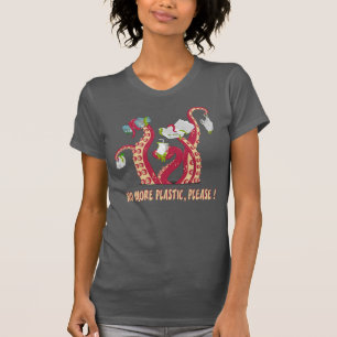 No More plastic in ocean! for sea protector T-Shirt