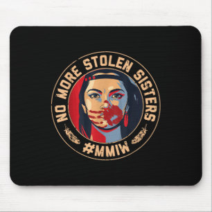No-more Stolen Sister Red Hand Mmiw Awareness Amer Mouse Pad