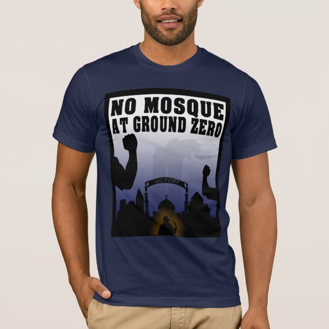 No Mosque at Ground Zero T-Shirt (Front)
