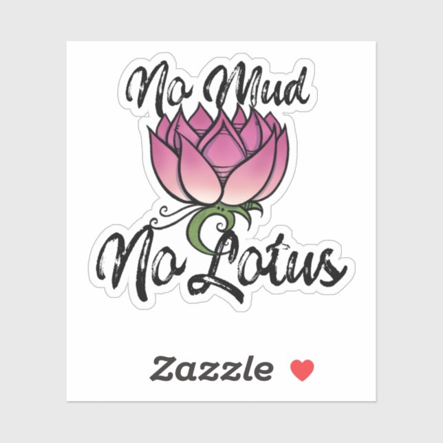 No Mud No lotus Blossom (Sheet)
