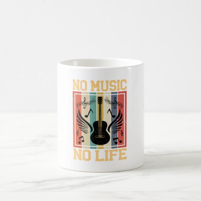 No Music No Life Coffee Mug (Centre)