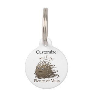 No Muss Plenty of Fuss Thunder_Cove Pet Tag