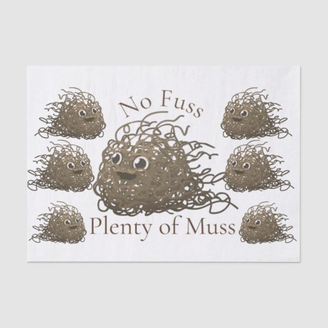 No Muss Plenty of Fuss Thunder_Cove Tissue Paper (Front)