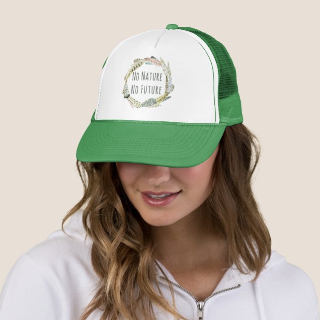 No Nature, no futur Trucker Hat (In Situ)