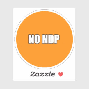 NO NDP