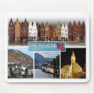 NO Norway - Bergen - Mouse Pad