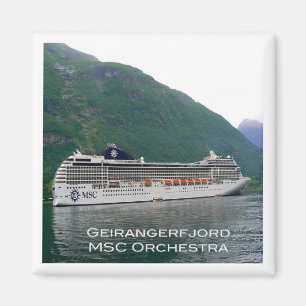 NO # Norway - Geirangerfjord - MSC Orchestra Magnet