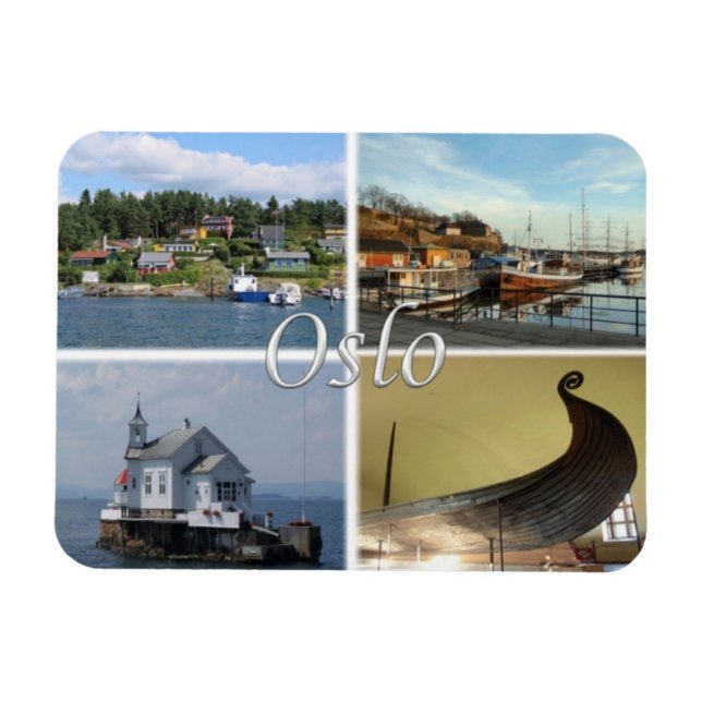 NO  Norway - Oslo - Magnet (Horizontal)