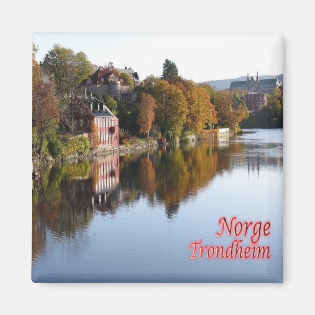 NO - Norway - Trondheim Magnet (Front)