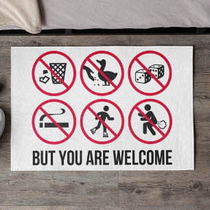No Nothing, But You’re Welcome Doormat