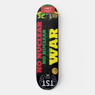 NO NUCLEAR WAR   JMT JAM 8 1/4" Skateboard Deck