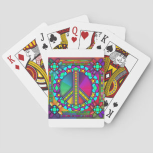 no nuke zone coloured playing cards