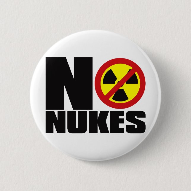 NO_NUKES 2 INCH ROUND BUTTON (Front)