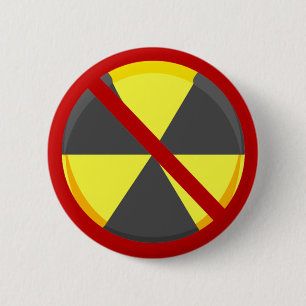 No Nukes 2 Inch Round Button
