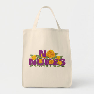 NO NUKES - MISSION ROSE Sac fourre-tout officiel d