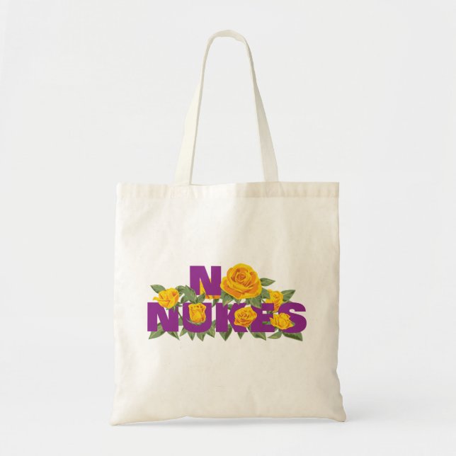 NO NUKES - ROSE MISSION official Tote Bag (Front)
