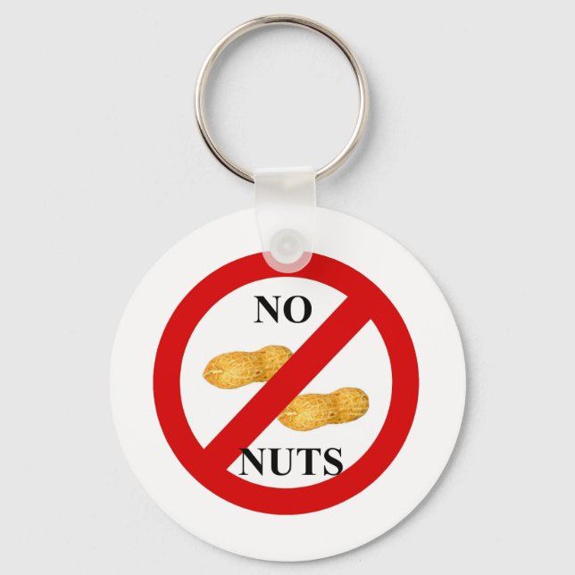 No nuts keychain (Front)