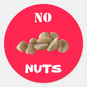 No Nuts sticker