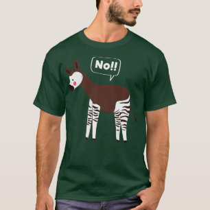 No Okapi Endangered Animals Premium T-Shirt