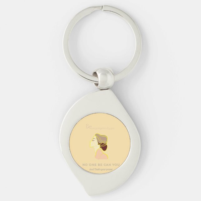 No One Be Can You  Keychain (Front)