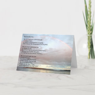 No One But You...Friendship Card