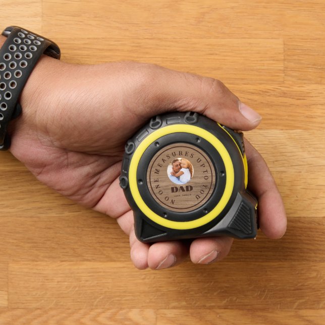 No One Measures Up Personalized Photo Tape Measure 1 (Home)