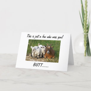 NO ONE MISSES YOU AS "I DO" CARD