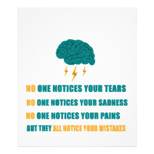No one notices your sadness  photo print