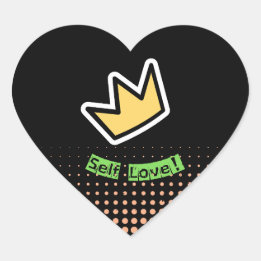 No One’s Bride invitation Heart Sticker