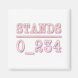 No One Under Stands - Funny Math Joke Math Pun T-S Magnet