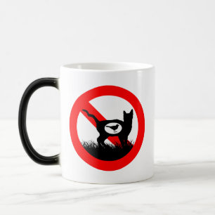 No Outdoor Cats Magic Mug
