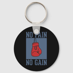 No Pain No Gain Keychain